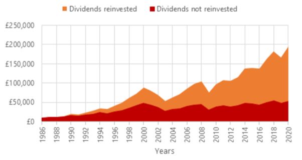 dividends chart